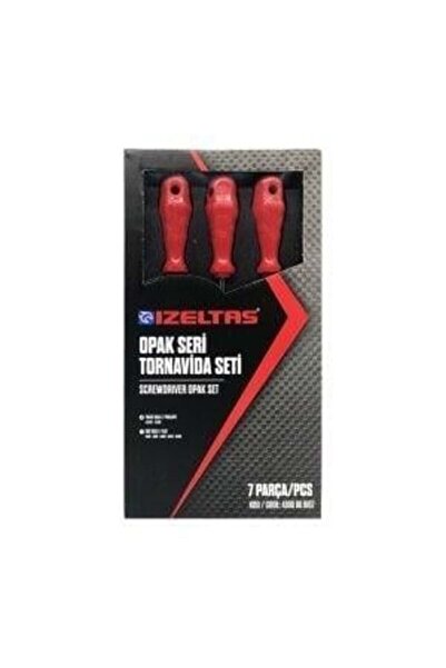 İzeltaş 4300 00 8107 Opak Seri Tornavida Seti 7 Parça