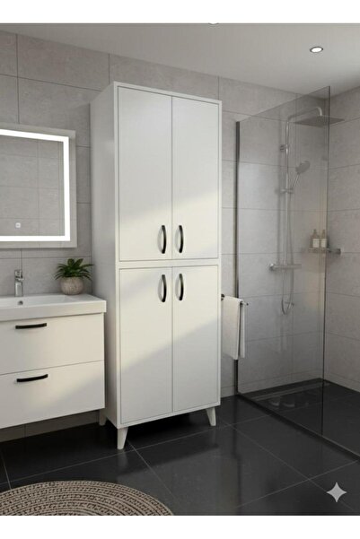 KZY Mobilya Urla Banyo Dolabı,Havlu Dolabı Banyo Mobilyası