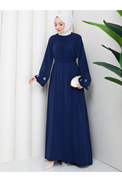 EFSUN MODA Women's Embroidered Detailled Double Birthday Dress with Sleeves, ...