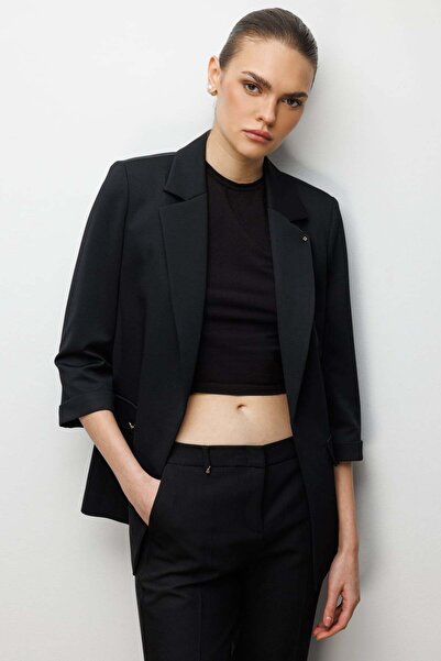 Ekol Duble Kol Yanları Yırtmaçlı Ceket