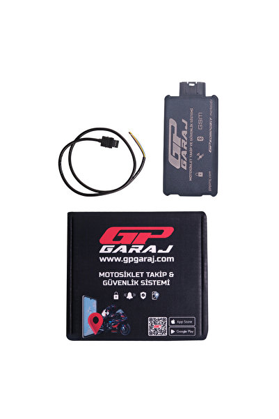 GP GARAJ TKP001 Motosiklet Takip Ve Güvenlik Sistemi + 1 Yıllık Lisans
