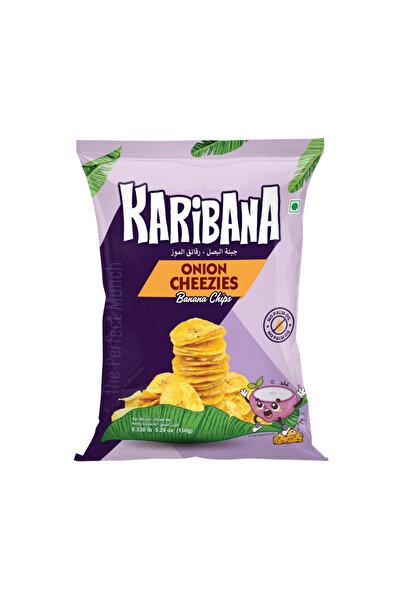 KARIBANA Banana Chips-Onion Cheezies