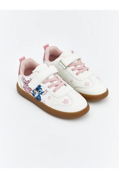 LC Waikiki حذاء رياضي للبنات الصغيرات بنقشة ستيتش وأنجيل