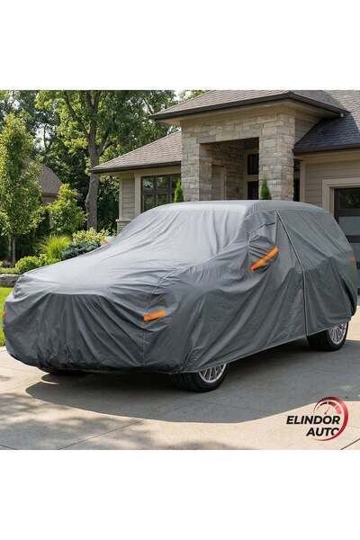 Elindor ® Husă auto premium impermeabil, protecție UV, SUV mărime XL, 500 × 2...
