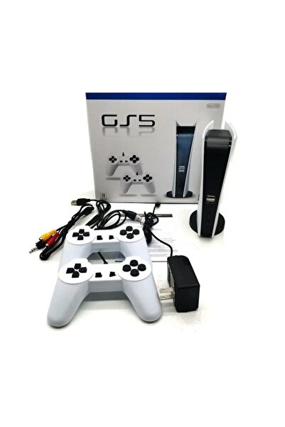 ZanaCasei GS5 Retro Mini Gaming Console - Built-in 8-Bit Games, 2 Wired Contr...