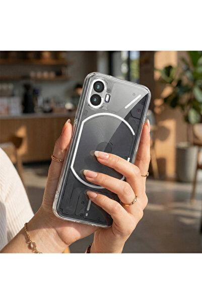 NOTHING Phone 2 Case Transparent Silicone Protection Clear