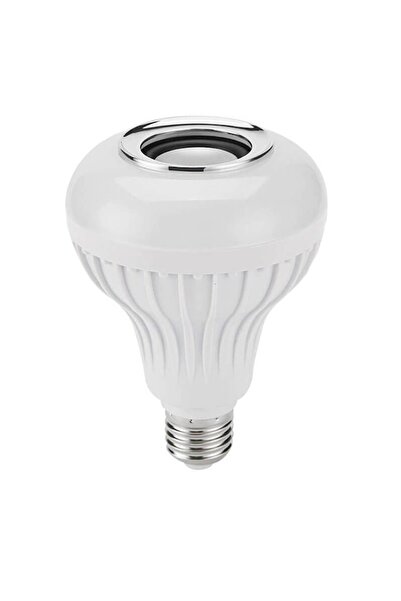 ZanaCasei Bec LED inteligent cu telecomandă, difuzor Bluetooth, RGB multicolo...