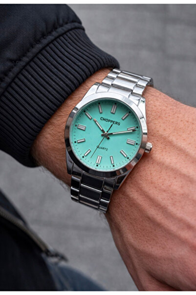 Choppers erkek metal kol saati