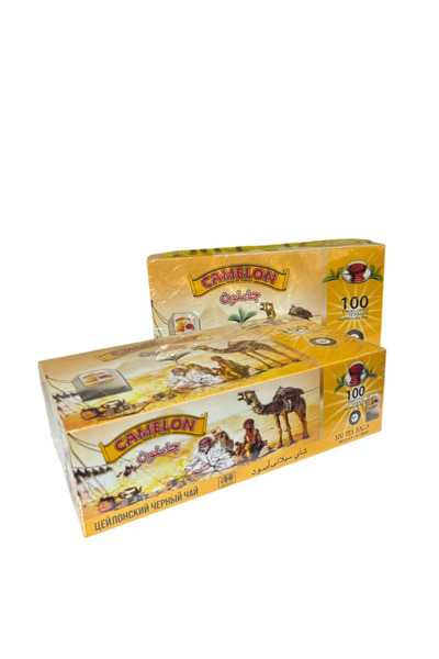 CAMELON TEA Camelon Ceylon Black Tea Bags – 2 X 100-Pack Shake Tea (Pure Ceyl...