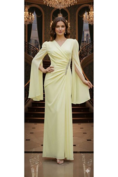 Saudia Lycra chiffon dress accessory