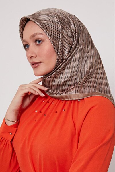 Levidor Geometric Stripes Sport Pattern Luminous Crystal Scarf