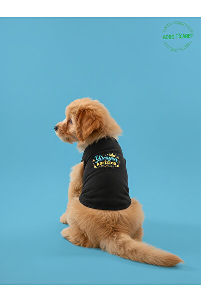 Gobo Walking Charisma Patterned Cat and Dog Outfit–Cute Pet T-Shirt Dress, Di...