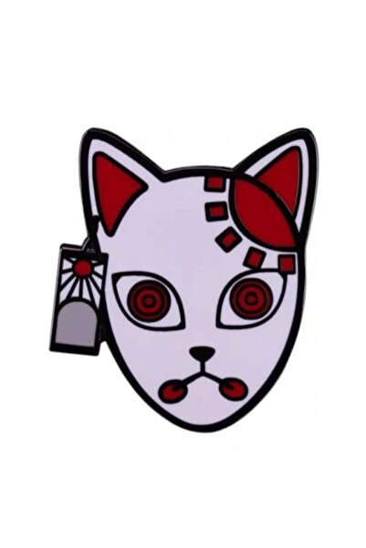 Cloud Pins Tanjiro Demon Slayer Mask Brooch