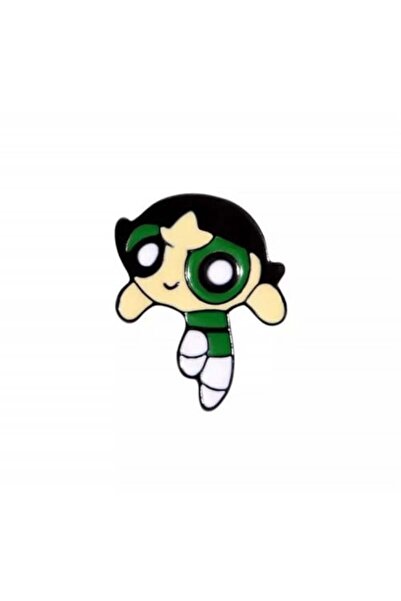 Cloud Pins Powerpuff Girls Brooch - Buttercup