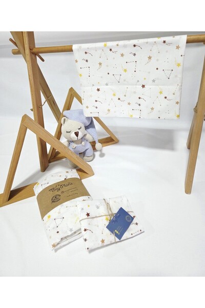 tiny plans Elastic Baby - Children's Bed Sheet - Pillowcase Set 100X200 cm