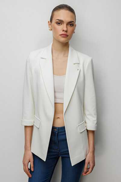 Ekol Duble Kol Yanları Yırtmaçlı Ceket