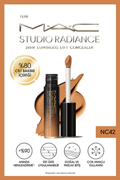 M.A.C Studio Radiance 24hr Luminous Lift Concealer - Cilt Bakım İçerikli Seru...