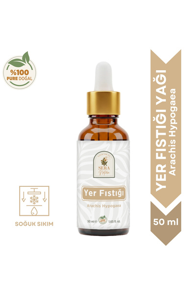 Sera Natura Yer Fıstığı Yağı 50 ml – %100 Doğal Besleyici & Dengeleyici