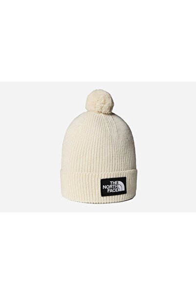 THE NORTH FACE TNF LOGO BOX POM BEANIE