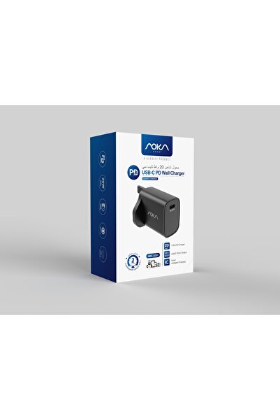 AOKA SMART AOKA 20W GaN USB-C Charger: Fast, Dual-Port & Portable for iPhone ...