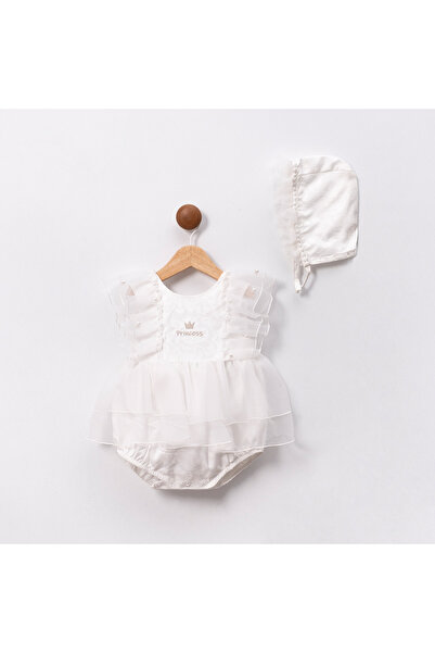 Coolimino Prenses Kiz Romper Tulum with Hat