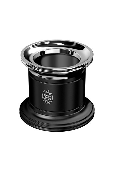 El Casco Suport magnetic pentru agrafe de hârtie, cromat lucios și negru, M-657