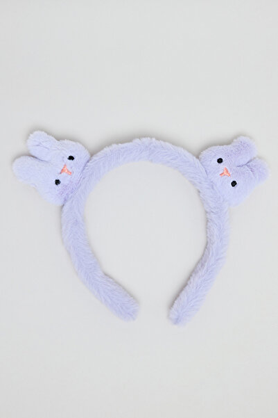 R&B Girl's Purple Plush Headband