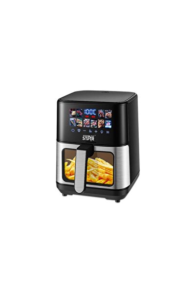 WINNINGSTAR ويننج ستار , قلاية هوائية , سعة 4.5 لتر , ديجيتال , سلة طعام , 15...