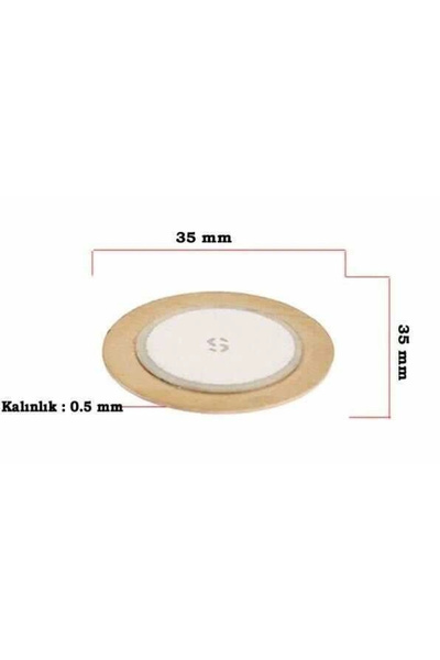 Genel Markalar Piezo Disk Element - 35 mm Çap