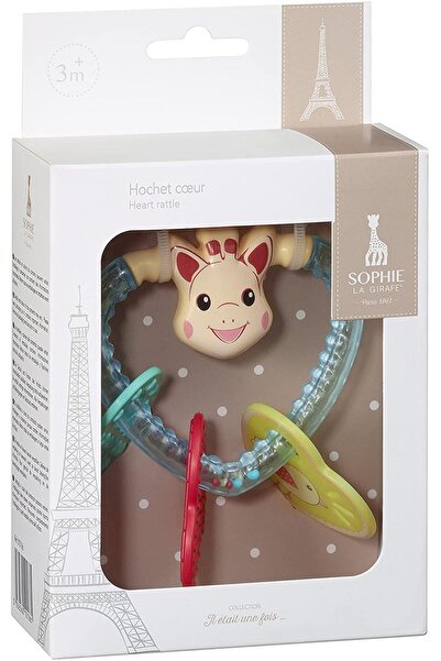 Sophie La Girafe Heart Rattle