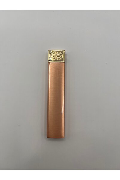 Hunter İnce Premium Kapaklı Alevli Metal Çakmak – Şık ve Dayanıklı