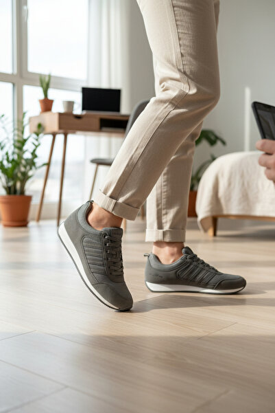 ENOCH SHOES أحذية إينوخ الرياضية الرجالية ذات الطابع الرجعي - حذاء رياضي للمش...