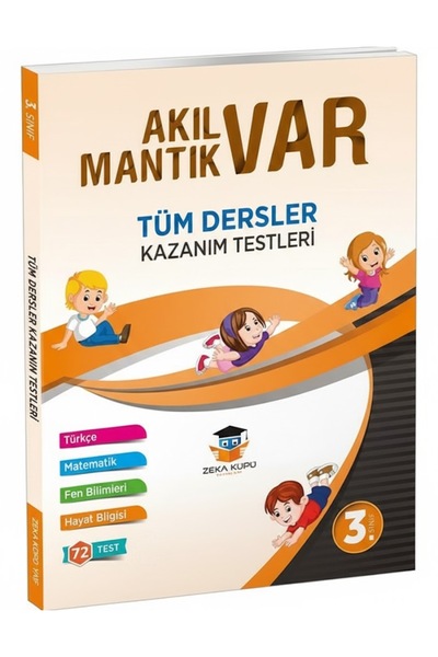 Zeka Küpü Yayınları 3.sınıf Akıl Ve Mantık Oyunları Kazanımlı Tüm Dersler Sor...