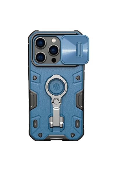 Nillkin Carcasă CamShield Armor Pro pentru iPhone 14 Pro, Albastră