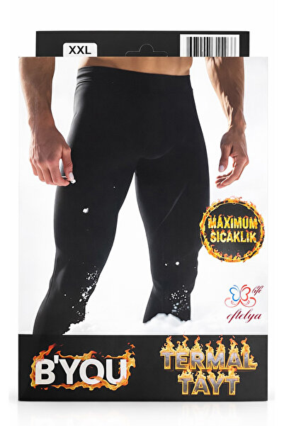 B'YOU life Men's Winter Thermal Tights