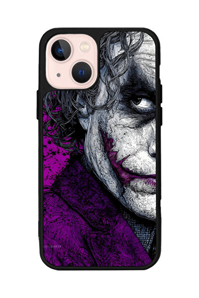 BGAKSESUAR iPhone 15 Uyumlu Joker Tasarımlı Glossy Premium Kılıf
