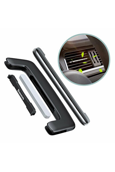 Baseus Paddle Ultrathin Car Air Freshener, Silver