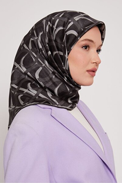 Levidor Geometric Stripe Striped Sports Pattern Sparkling Crystal Scarf