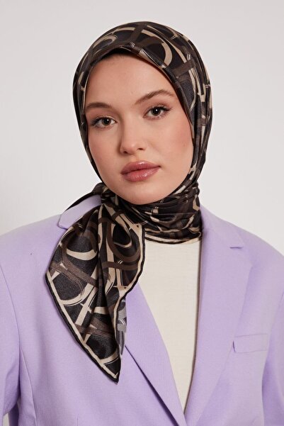 Levidor Geometric Stripe Striped Sports Pattern Sparkling Crystal Scarf