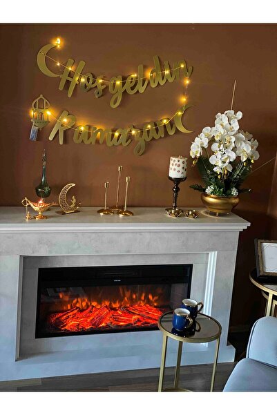 Saatistan Led Işıklı Hoşgeldin Ramazan Yazısı, Dini Süsleme, Ramazan Bayramı ...