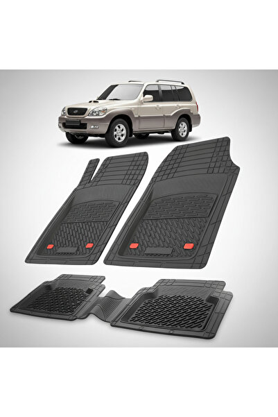 TEAMCAR Hyundai Terracan 2001-2004 Πατάκια | Πατάκι από καουτσούκ | Μαύρο