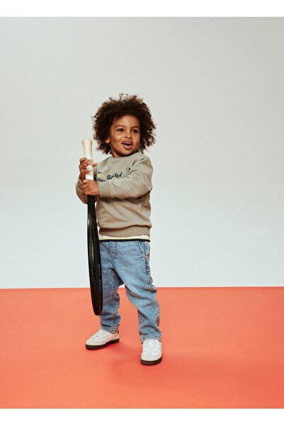 name ıt Sweatshirt gray