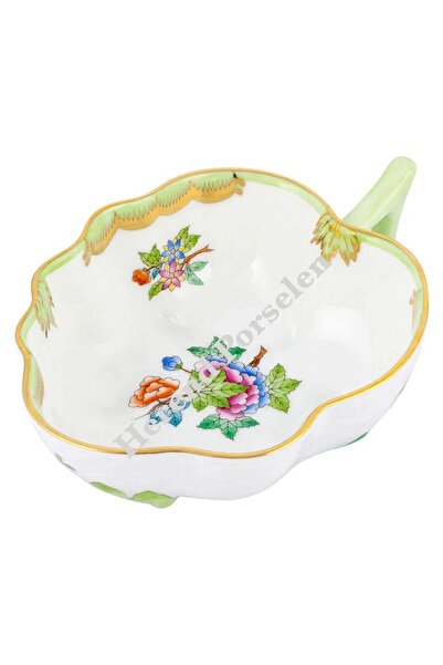 HEREND Large Leaf Bowl