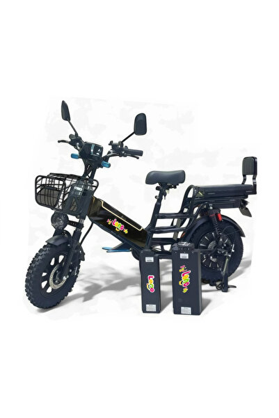 Leno دراجة كهربائية 60 فولت - بطاريتان ليثيوم 36000 مللي أمبير مع محرك 1200 و...