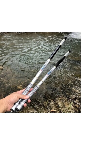 Leyaton قصبة صيد تلسكوبية خفيفة الوزن من ألياف الكربون LWLHM-YTRS345