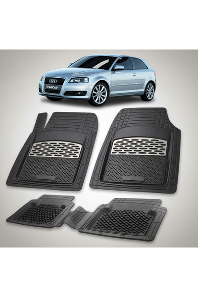 TEAMCAR Covorașe de cauciuc Audi A3 8P Hatchback 3 uși compatibile 2003–2013 ...
