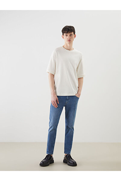 LC Waikiki بنطلون جينز رجالي من إنديجو 750 إس قصة ضيقة