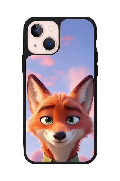 BGAKSESUAR iPhone 13/14 Uyumlu Zootropolis Tasarımlı Glossy Premium Kılıf