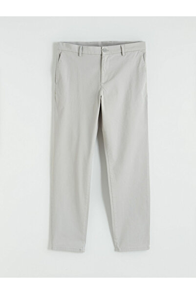 LC Waikiki Gray standard fit dobby men's trousers