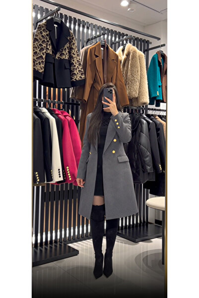 SERAY Thames Grey Coat